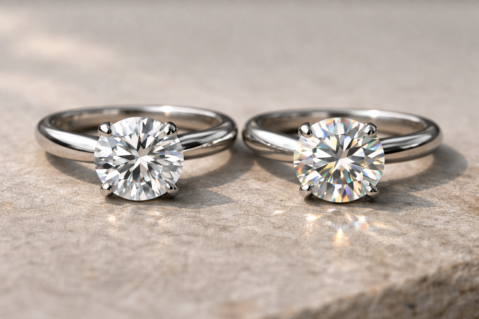 Cubic Zirconia vs Diamond