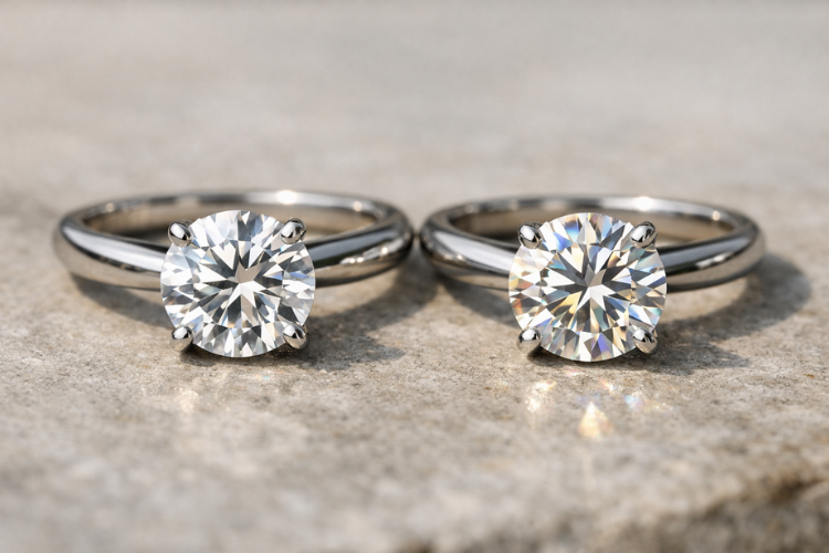 Cubic Zirconia vs Moissanite
