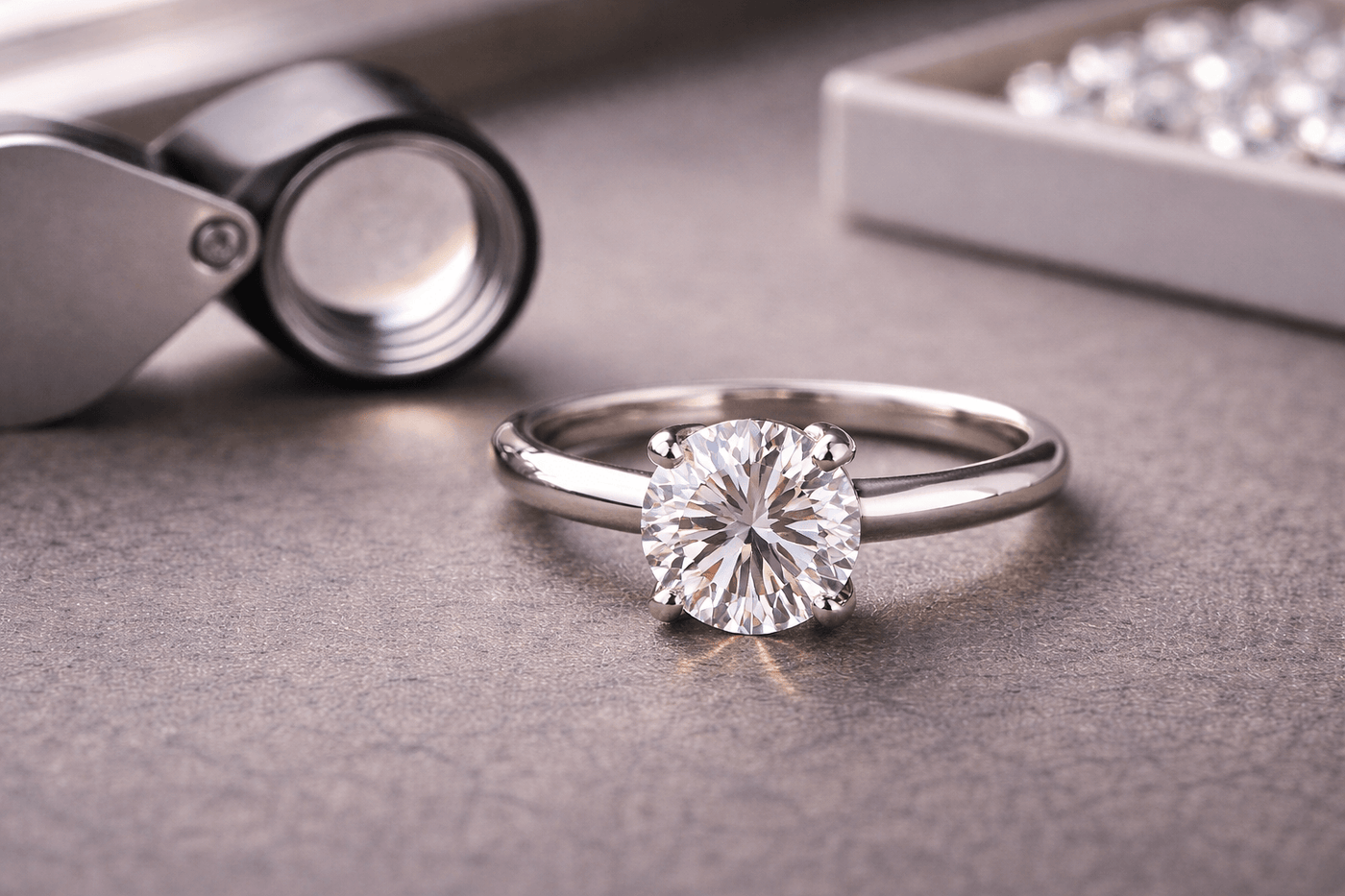 How is moissanite made?