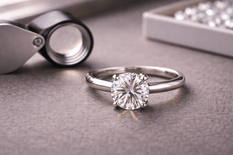 How is moissanite made?