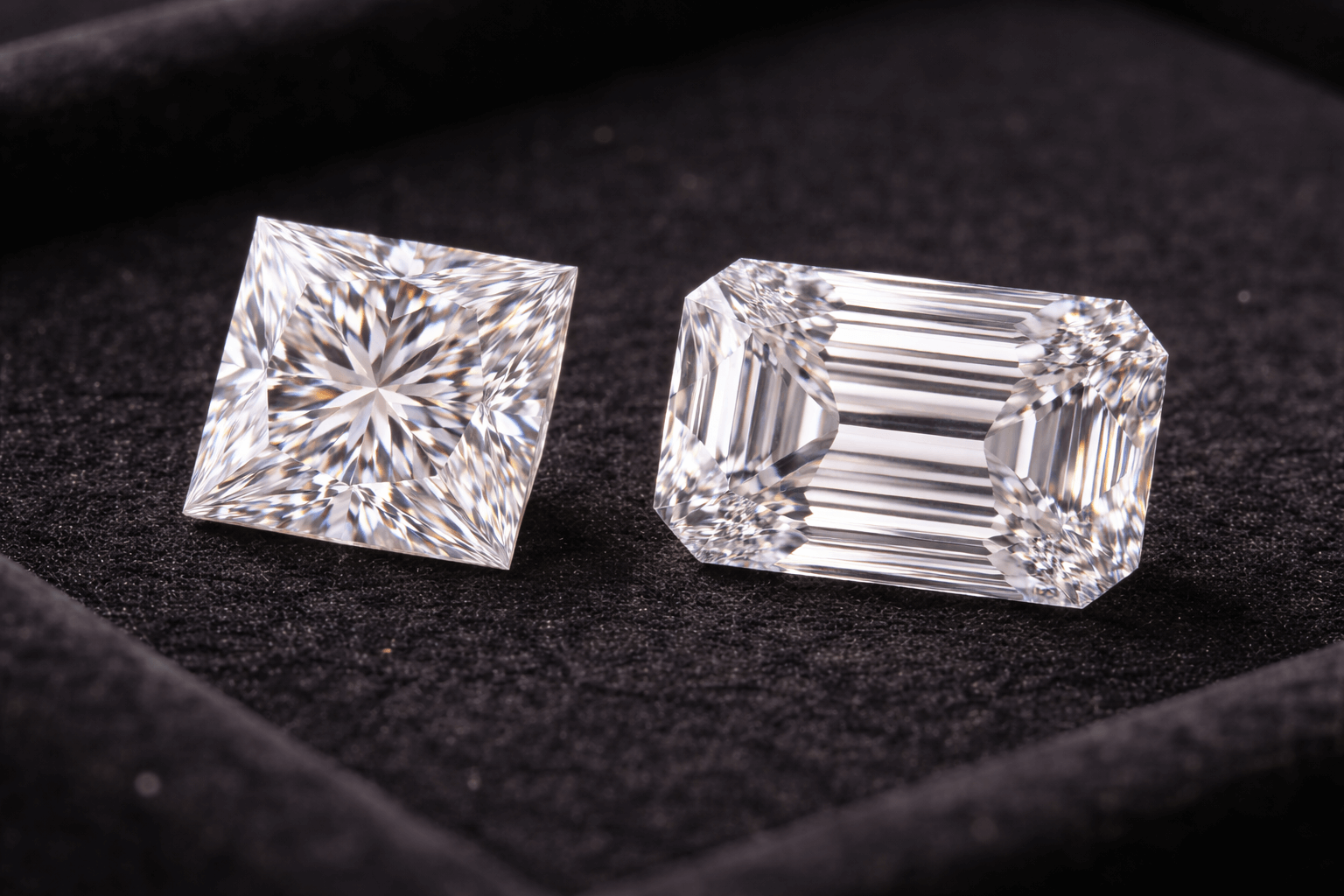 Princess Cut vs Emerald Cut