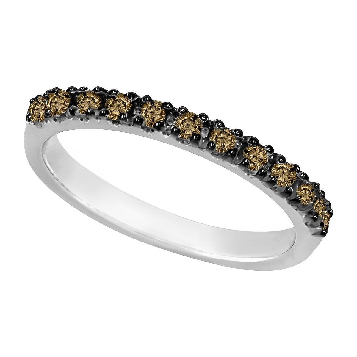 Champagne Diamond Rings