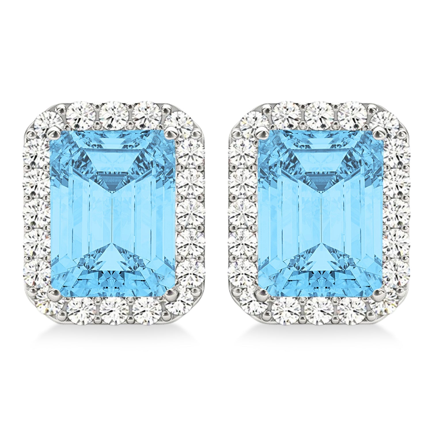 Blue Topaz Earrings