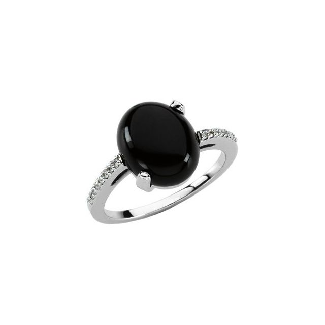 Tideline Oval Blue Topaz Ring