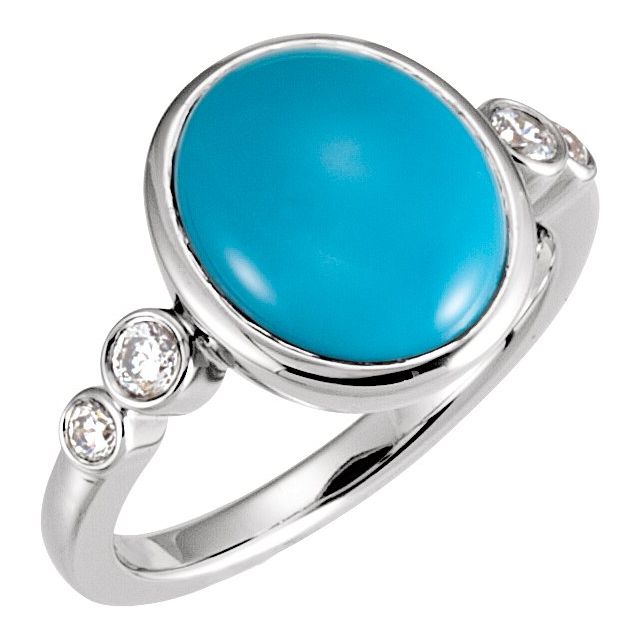 Tidepool Bezel-Set Oval Moonstone Ring