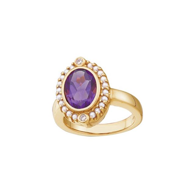Merelani Oval Tanzanite Ring