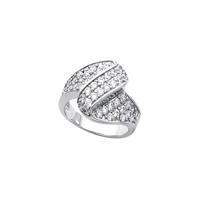 Blush Accented Round Morganite Ring
