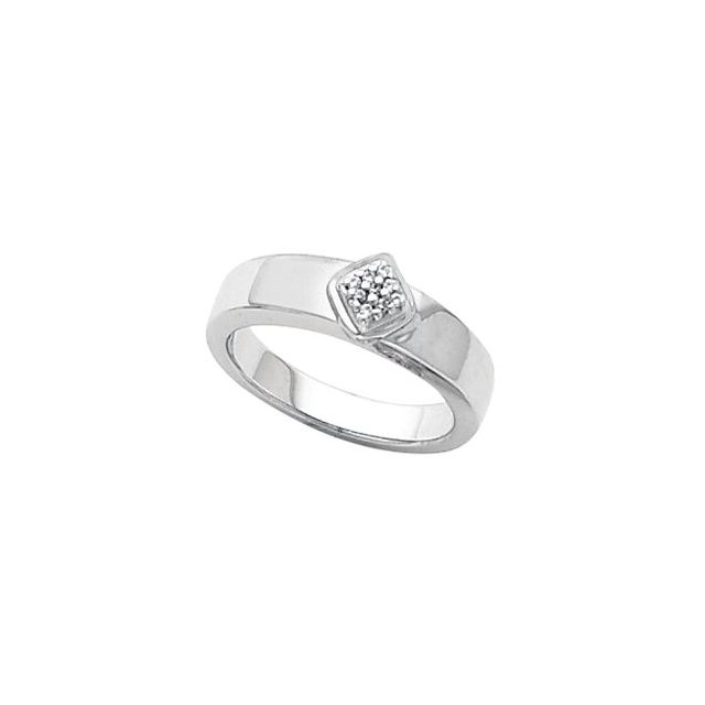 Prism Reef Round Aquamarine Ring