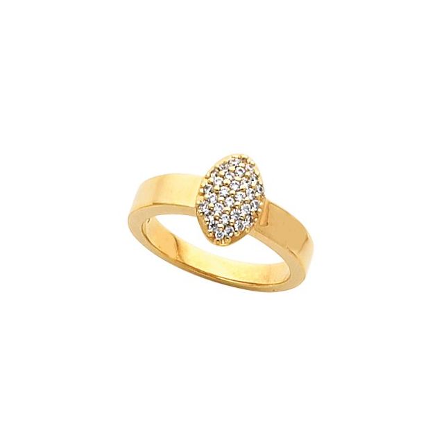 Rockpool Round Aquamarine Ring