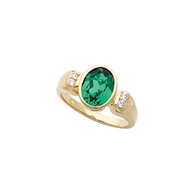 Harbor Light Oval Aquamarine Ring