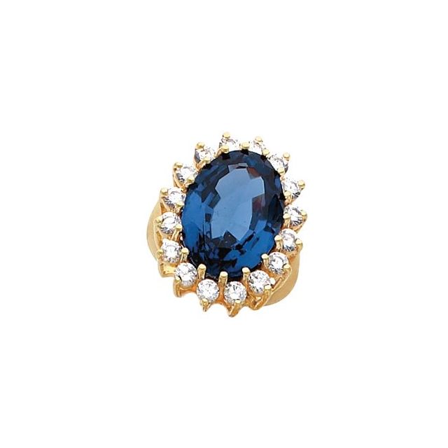 Aureole Halo Oval Moonstone Ring