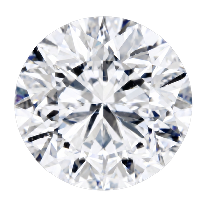 Round cut diamond