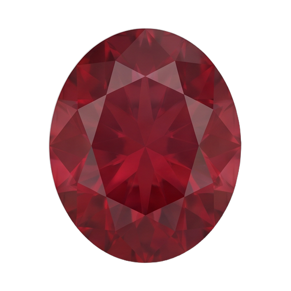 Ruby gemstone