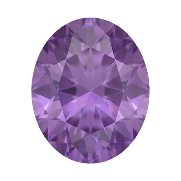 Amethyst gemstone