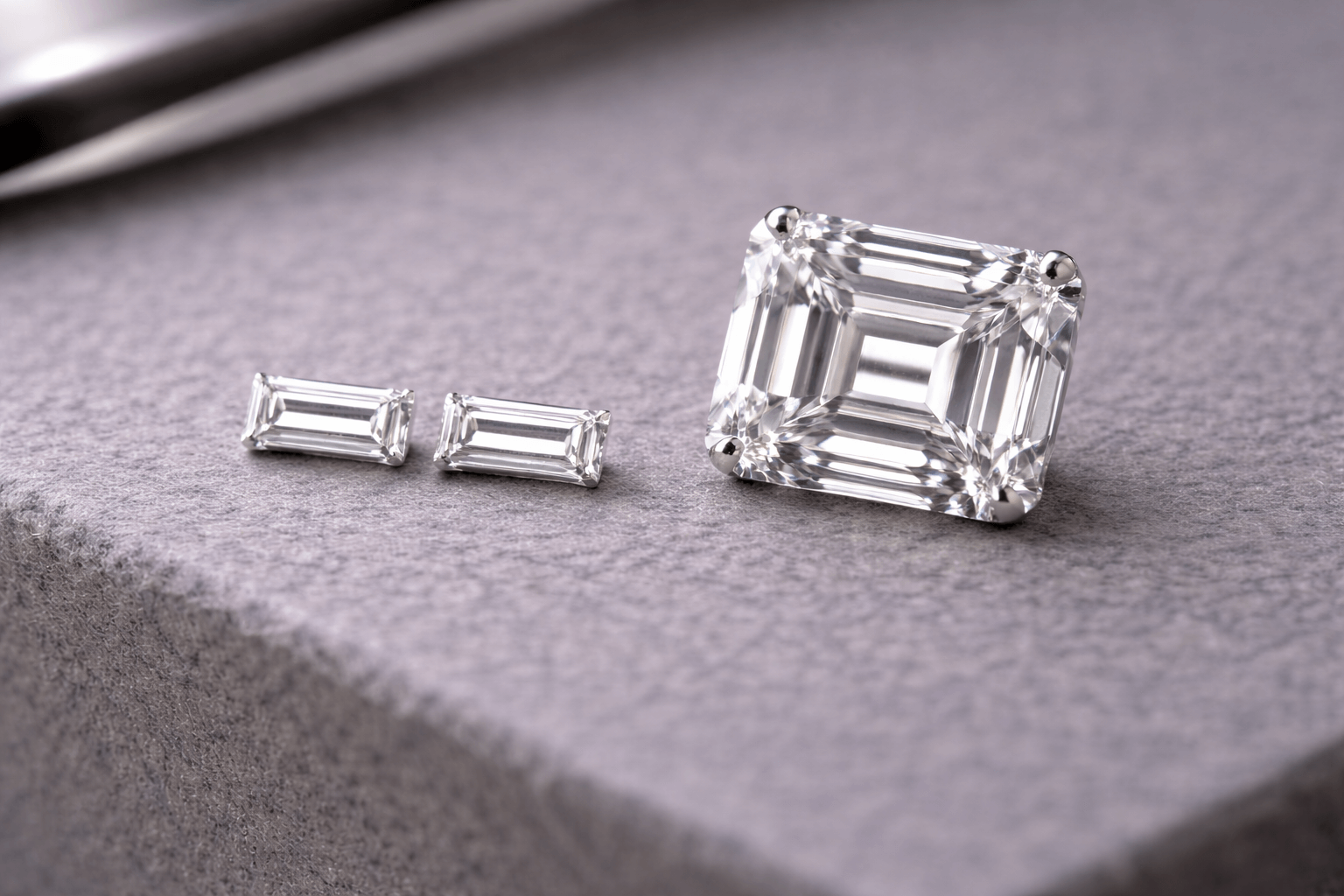 Baguette vs Emerald Cut