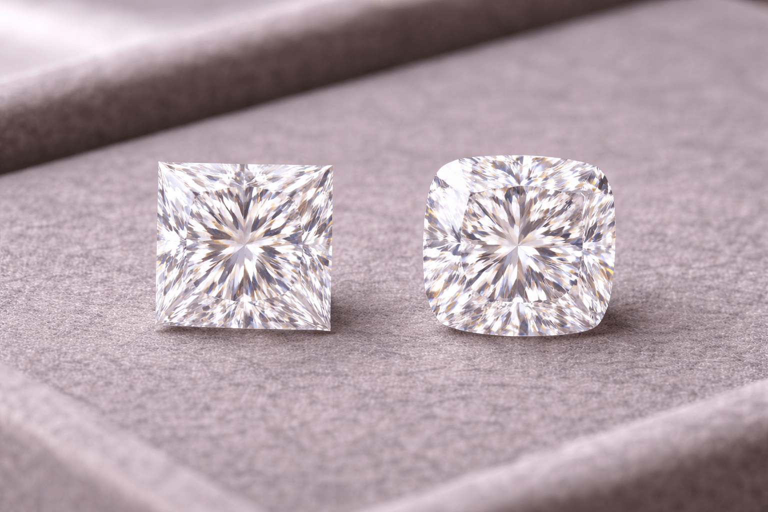 Princess Cut vs Cushion Cut