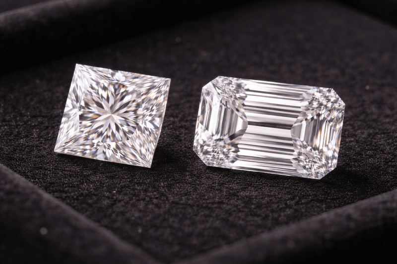 Princess Cut vs Emerald Cut