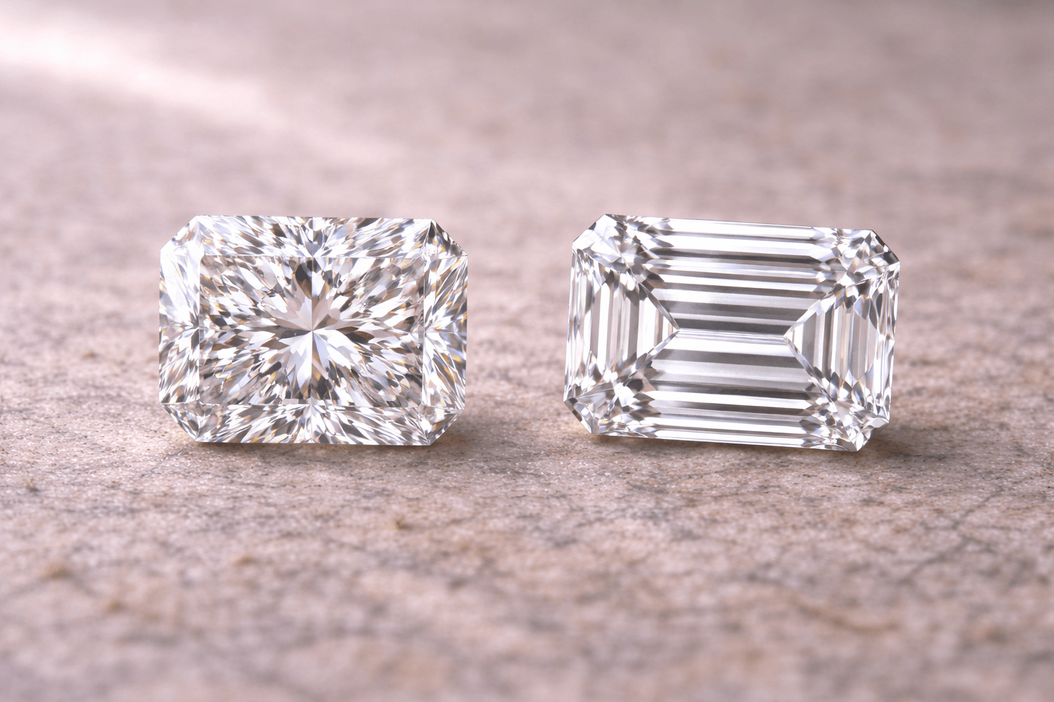 Radiant Vs Emerald Cut Diamonds