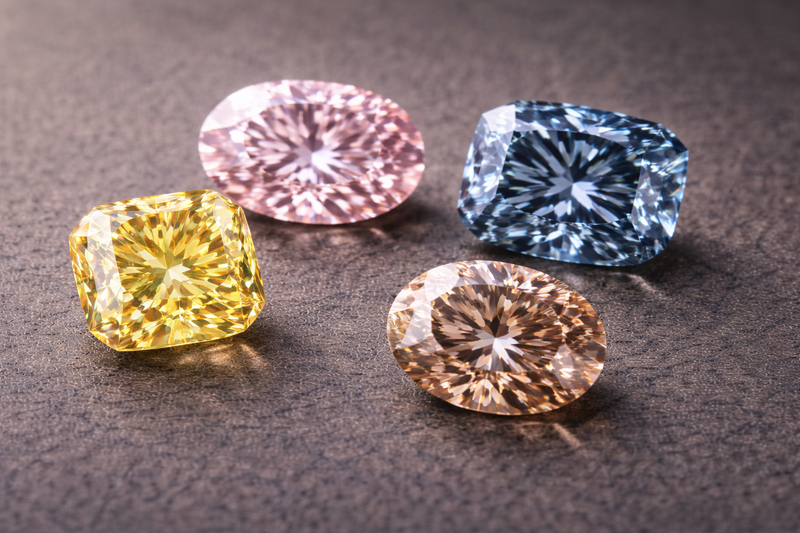 What are colored diamonds?