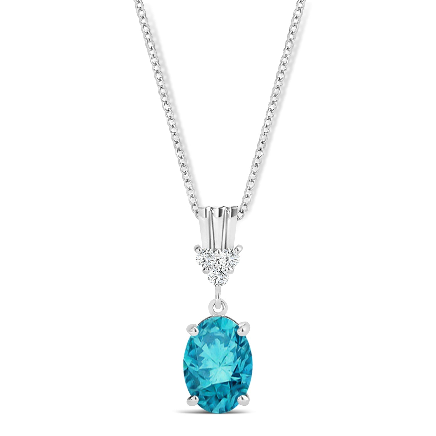 Blue Diamond Necklaces