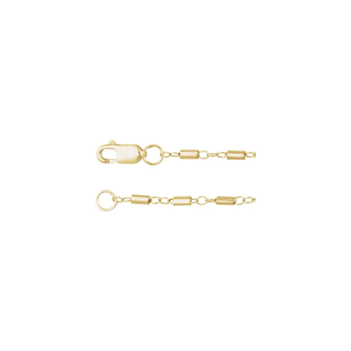 1.7mm Cable Chain Necklace in 14K Yellow Gold