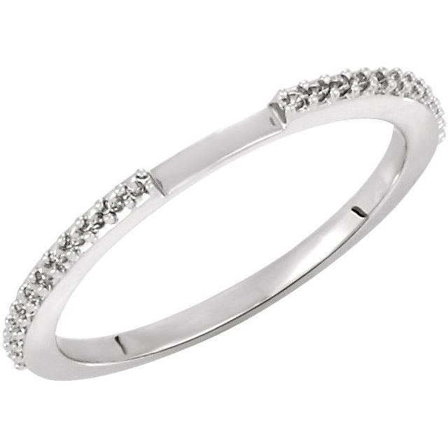 0.9 ct Princess Lab-Grown Diamond Pave-Accented Engagement Ring