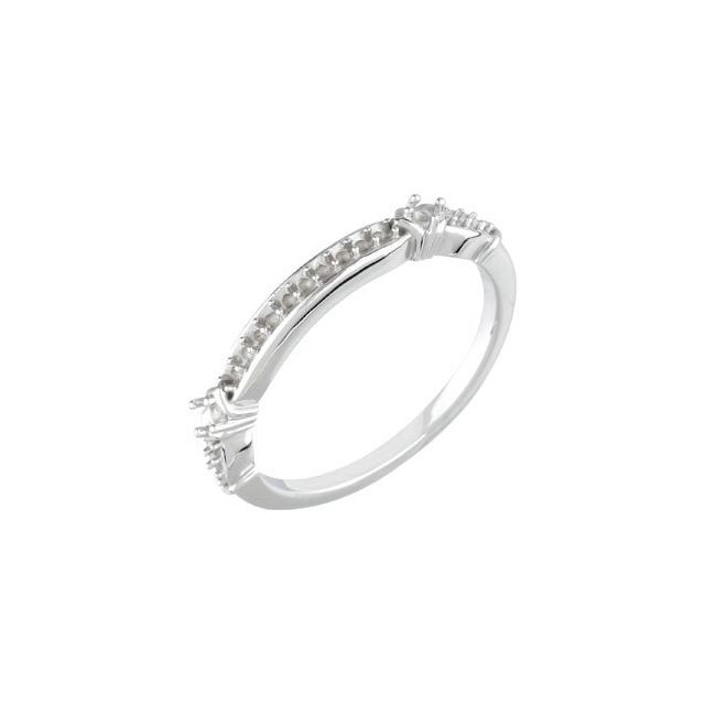 0.9 ct Round Lab-Grown Diamond Vintage-Inspired Engagement Ring