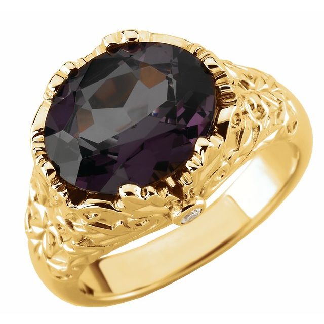 Kilimanjaro Oval Tanzanite Ring