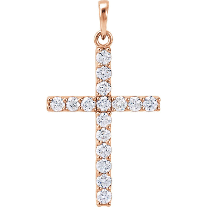 Grand Diamond Cross Pendant