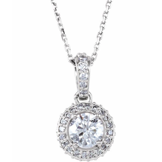 april diamond platinum statement necklace in platinum