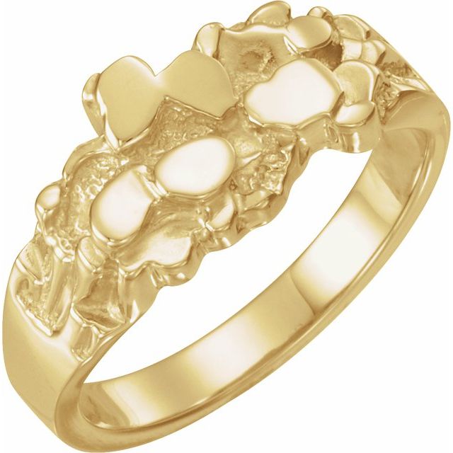 Men's Freeform Nugget Ring
