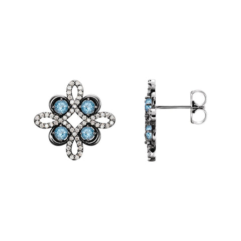 Aquamarine Earrings