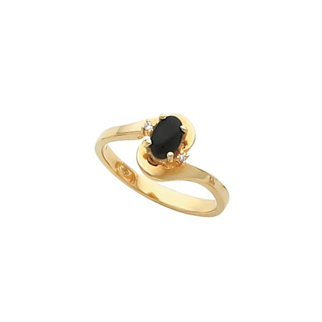 Oval Ruby Tapered Accent Ring