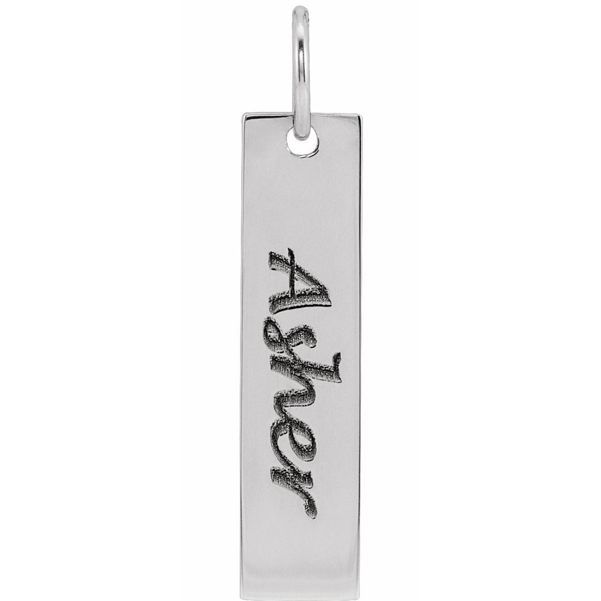Engraving example — your name or initials