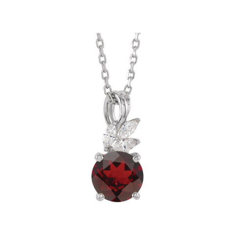 Garnet Pendants