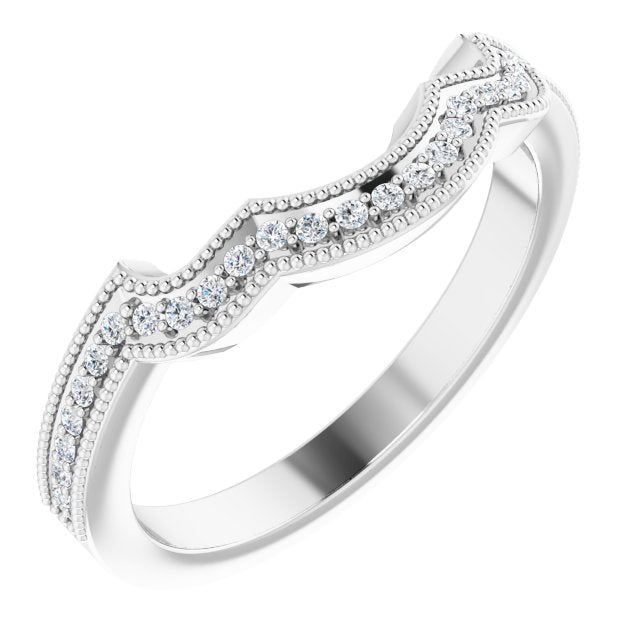 0.9 ct Round Lab-Grown Diamond Vintage Halo Engagement Ring