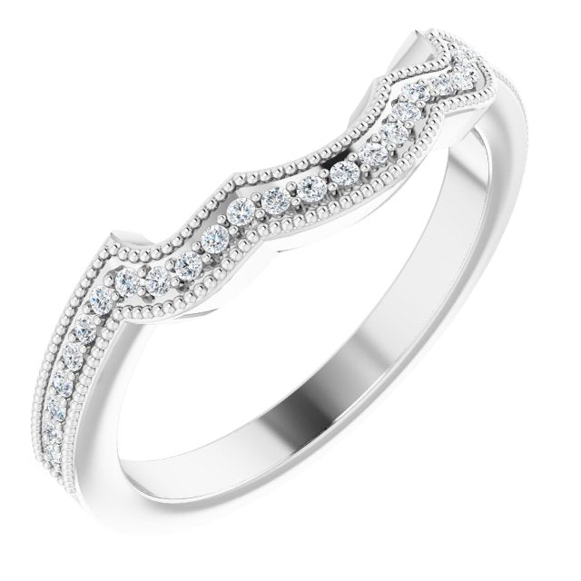 0.7 ct Round Lab-Grown Diamond Vintage Halo Engagement Ring