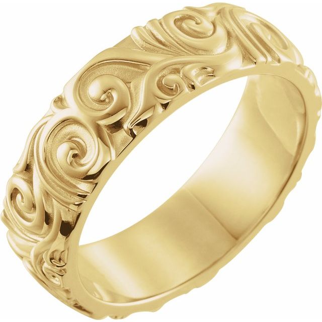 Men's Sculptural Band
