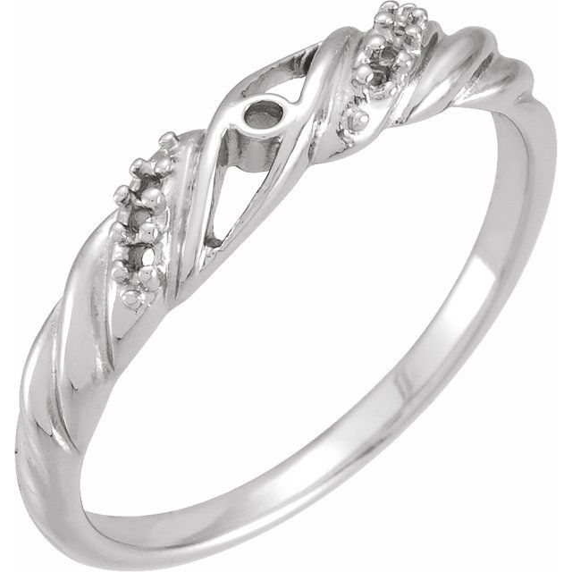 0.7 ct Cushion Lab-Grown Diamond Pavé-Accented Engagement Ring