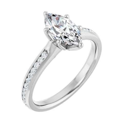 Moissanite Engagement Rings