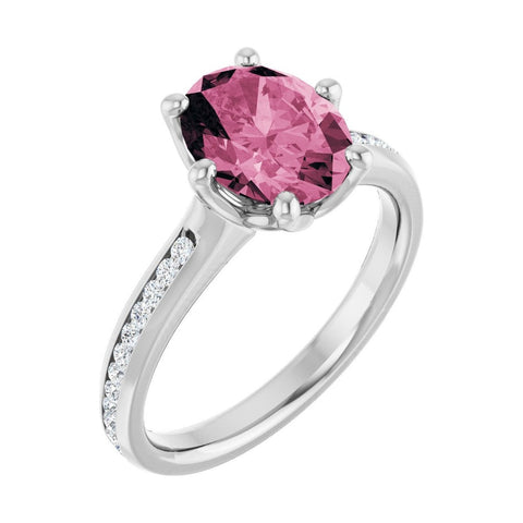 Tourmaline Engagement Rings