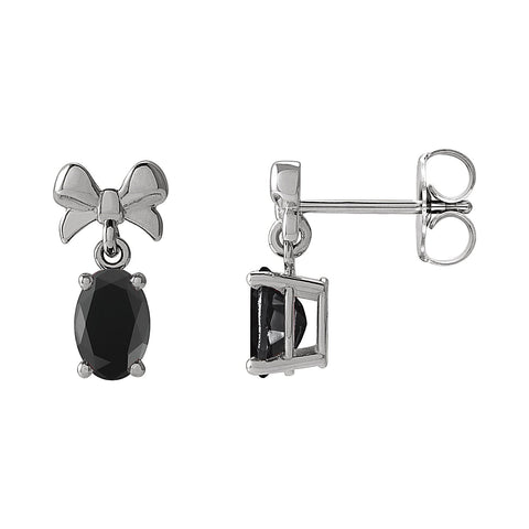 Black Onyx Earrings