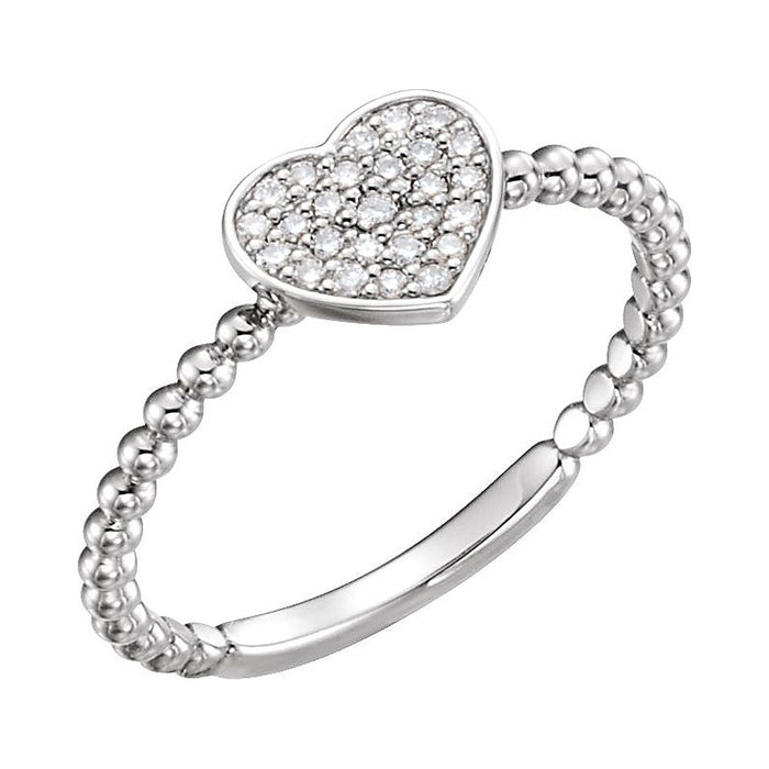 Diamond cluster ring in Platinum