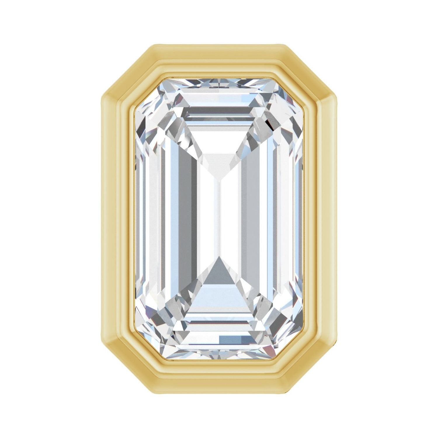 natural diamond necklace in 14k Yellow Gold