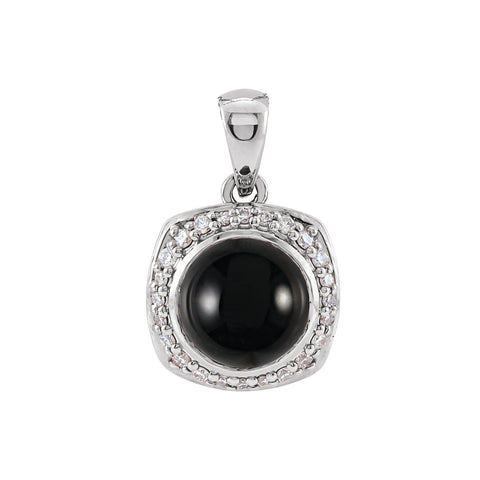Black Onyx Pendants