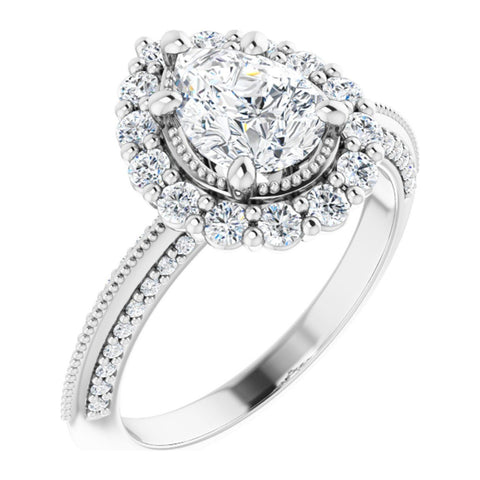 Halo Engagement Rings