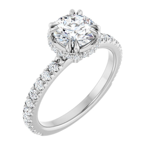 Round Engagement Rings